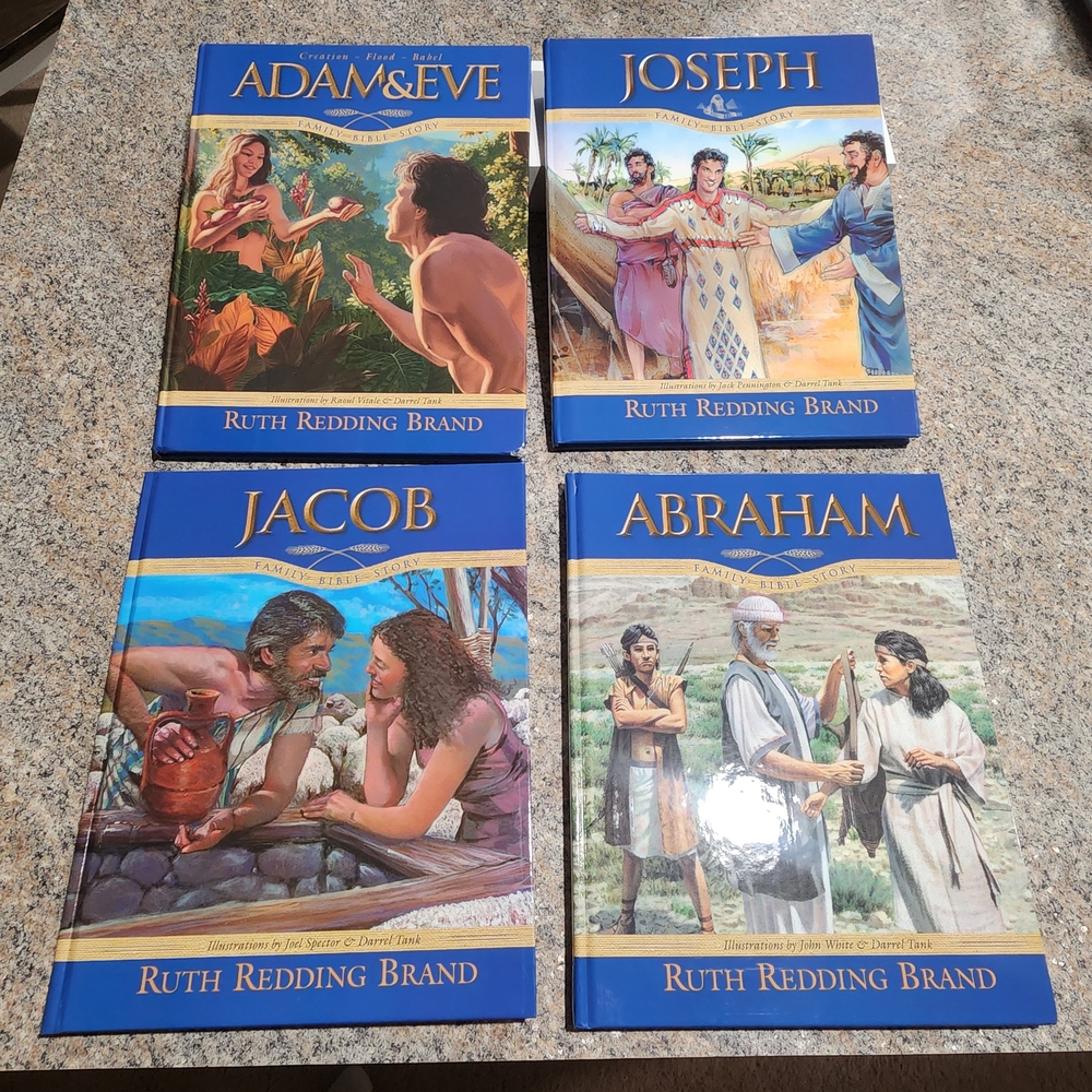 Family Bible Story Books Set Of 4 Written by‎ Ruth Redding Brand
